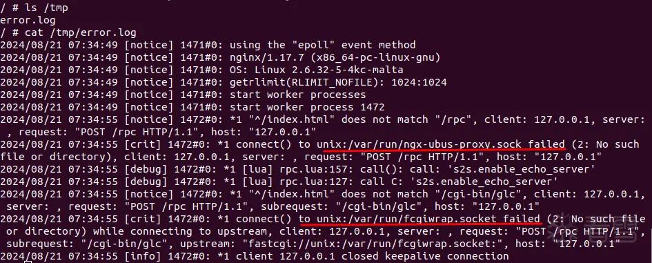 nginx 日志信息
